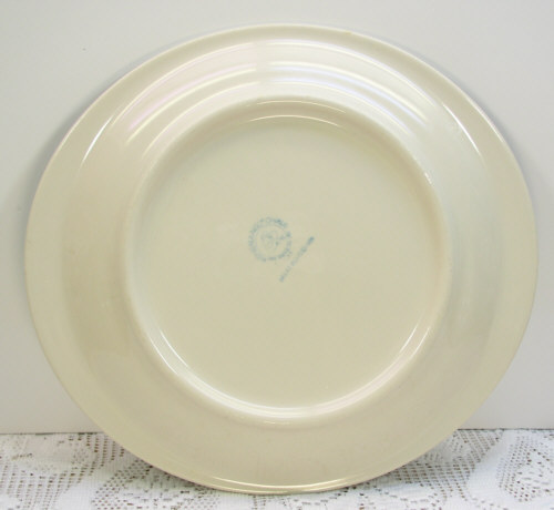 Shenango China Restaurant Ware White Rib Eye Pattern Oval Plate 10x11 