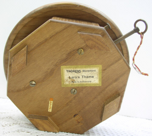   Wood/Wooden Music Box Laras Theme Thorens Movement Sleigh Ride Couple